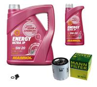 MANN-FILTER Inspektionspakete MANNOL Energy 5W-20 6L für Ford Ecosport 1.0