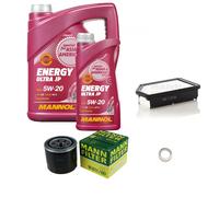 MANN-FILTER Inspektionspakete MANNOL Energy 5W-20 6L für KIA Rio III 1.4 CVVT