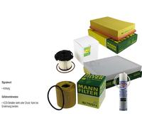 MANN-FILTER + Klima-Anlagen-Reiniger für Ford Transit Bus 2.2 TDCi RWD