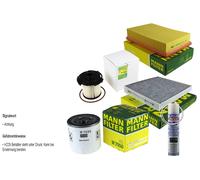 MANN-FILTER + Klima-Anlagen-Reiniger für Ford Transit Bus 2.2 TDCi RWD