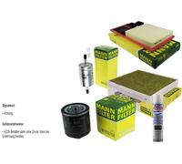 MANN-FILTER + Klima-Anlagen-Reiniger für VW Polo 1.4 16V Seat Ibiza III Fabia I