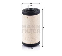 Kraftstofffilter MANN FILTER BFU 707