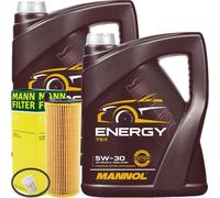 MANN-FILTER + MANNOL Energy 5W-30, 5 Liter