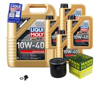 MANN-FILTER Ölfilter 9 L LIQUI MOLY 10W-40 für Chrysler 300 M 2.7 V6 24V