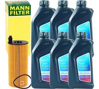 MANN-FILTER Ölfilter + Original BMW 0W-30 Twin Power Turbo...