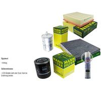 MANN Filterpaket Liqui Moly Klima-Reiniger für Skoda Superb I 2.8 V6 VW Passat