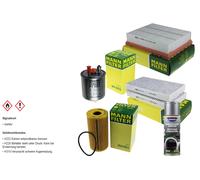 MANN Filterpaket Presto Klima-Reiniger für Renault Laguna III Grandtour 2.0 dCi
