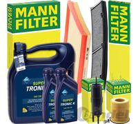 MANN FILTERSET+ARAL 5W-30 MOTORÖL passend für BMW 135 335i 1er 3er E90 AB 2010
