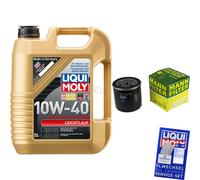 MANN Inspektionspaket 5L Liqui Moly Leichtlauf 10W-40 für Opel Zafira A Corsa B