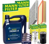 Mann Inspektionspaket+aral 5w-30 Motoröl Passend Für 1.8 T Audi Tt 8n Vw Bora Luftfilter: 1a First Automotive: A70146 Abakus: 30102225 Amc Filter: