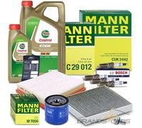 MANN INSPEKTIONSPAKET FÜR OPEL INSIGNIA A G09 2.0 +Turbo 220 / 250 PS BJ 08-17