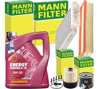 Mann Inspektionspaket+mannol 5w-30 Motoröl Passend Für Dacia Duster Hs 1.5dci Filter Innenraumluft: 1a First Automotive: C30292 Abakus: 30103034 Ab
