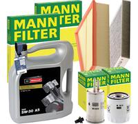 Mann Inspektionspaket+original 5w30 Motoröl Passend Für Volvo S80 Ii V70 Iii 2.0 Filter Innenraumluft: 1a First Automotive: C30386 Abakus: 30103073