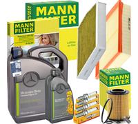 Mann Inspektionspaket Passend Für Mercedes W176 246 200-250+original 5w-30 Öl Ölfilter: 1a First Automotive: E50315 3rg: 98501 3rg: 98506 Abakus: 3