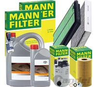 MANN INSPEKTIONSPAKET passend für NISSAN QASHQAI II 1.5 dCi+ORIGINAL 5W-30 ÖL