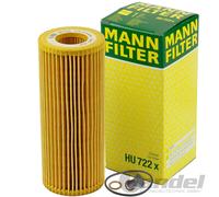 MANN ÖLFILTER+SCHRAUBE passend für BMW 1er E87 3er E46 E90 5er E60 X3 E83