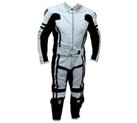 Manner Motorrad Rennen Lederkombi Biker Rindsleder Anzug-XS-S-M-L-XL-XXL-3XL-4XL