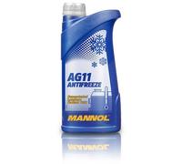 5 (5x1) Liter MANNOL Longterm Antifreeze AG11 Kühlerfrostschutz Konzentrat blau