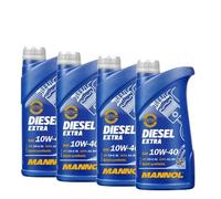 Mannol Motoröl Motor Öl MANNOL Diesel EXTRA 10W40 API CH-4/SL 1... (5,95 € pro 1 l)