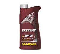 1 Liter MANNOL SAE 5W-40 Extreme Motoröl API SN/CF, ACEA A3/B4, GM LL-A/B-025