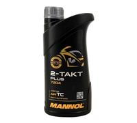 4 (4x1) Liter MANNOL 2-Takt Plus - synthetisches Mischöl / Motoröl
