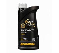 4 (4x1) Liter MANNOL 2-Takt Plus - synthetisches Mischöl / Motoröl
