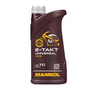 4 (4x1) Liter MANNOL 2-Takt Universal - mineralisches Mischöl / Motoröl