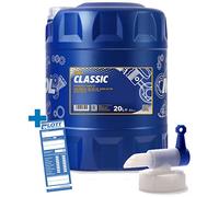 MANNOL 20L Classic 10W-40 Motorenöl ACEA A3/B4 Motoröl 10W40 + Auslaufhahn