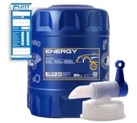 MANNOL 20L Energy 5W-30 Motorenöl API/SL 5W30 ÖL Motoröl + Auslaufhahn