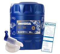 Mannol Universal 15W-40 20L Motoröl + Auslaufhahn MN7405-20