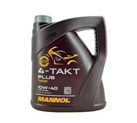 Mannol 4-Takt Plus 10W-40 : 4 Liter