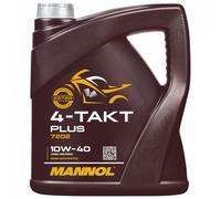 8 (2x4) Liter MANNOL 4-Takt Plus - synthetisches Motorradöl