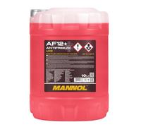 10 (1x10) Liter MANNOL Antifreeze AF12+ Kühlerfrostschutz Fertiggemisch rot (...
