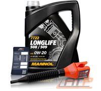 5 Liter MANNOL Longlife 508/509 0W-20