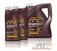 MANNOL 7 L LITER ENERGY ULTRA JP 5W-20 MOTOR-ÖL MOTOREN-ÖL