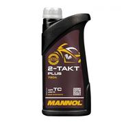 4 (4x1) Liter MANNOL 2-Takt Plus - synthetisches Mischöl / Motoröl