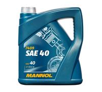 4 Liter MANNOL SAE 40 Einbereichsmotoröl