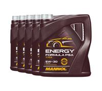 MANNOL 7703 Energy Formula PSA SAE 5W-30 Motoröl PSA B71 2290, 20 Liter
