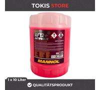 10 (1x10) Liter MANNOL Antifreeze AF12+ Kühlerfrostschutz Fertiggemisch rot (...