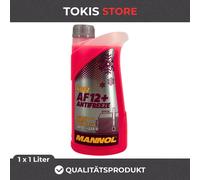 10 (10x1) Liter MANNOL Antifreeze AF12+ Kühlerfrostschutz Fertiggemisch rot (...