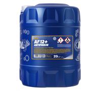 20 (1x20) Liter MANNOL Longlife Antifreeze AF12+ Kühlerfrostschutz Konzentrat rot