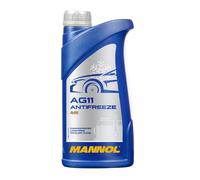 5 (5x1) Liter MANNOL Longterm Antifreeze AG11 Kühlerfrostschutz Konzentrat blau