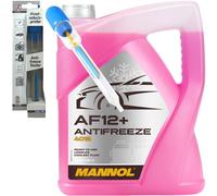 MANNOL Antifreeze Kühlerfrostschutz AF12+ -40°C, Rot-Lila, 5L + BGS...