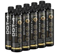 MANNOL Bremsflüssigkeit DOT4 J 1703 10x 450 ml für Aprilia Benzhou Kymco MBK
