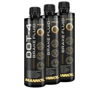 MANNOL Bremsflüssigkeit DOT4 J1703 3x 450 ml für KTM MV Agusta Yamaha Malaguti