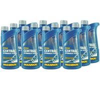 Mannol Central Hydraulic Fluid Hydrauliköl Servolenkungsöl : 12 x 1 Liter