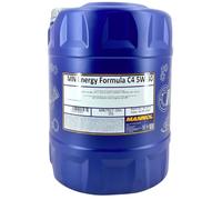 20 LITER MANNOL ENERGY FORMULA C4 5W-30 ACEA C4 MB 226.51 229.31 229.51 RN 0720