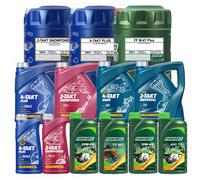 8 (2x4) Liter MANNOL 4-Takt Plus - synthetisches Motorradöl