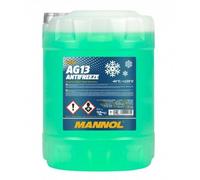 10 (1x10) Liter MANNOL Antifreeze AG13 -40°C Kühlerfrostschutz Fertiggemisch