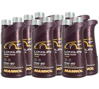 Mannol Longlife 508/509 0W-20 : 10 x 1 Liter